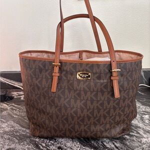 Michael Kors Signature Brown Tote